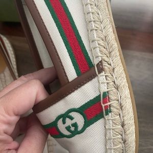 GUCCI Espadrilles.  NWT-   Classic. Brand new in box with receipt.